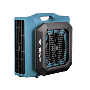 XPOWER PL-700A COMPACT 240W LOW PROFILE AIR MOVER WITH POWER OUTLET