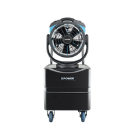 XPOWER FM-68WK MISTING FAN WITH BUILT-IN PUMP AND WATER RESERVOIR
