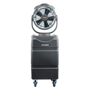 XPOWER FM-88WK HIGH-CAPACITY MISTING FAN WITH BUILT-IN PUMP, WATER RESERVOIR