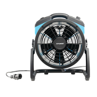 XPOWER FM-65B 900CFM RECHARGEABLE TANKLESS MISTING FAN 