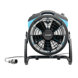 XPOWER FM-65B 900CFM RECHARGEABLE TANKLESS MISTING FAN 