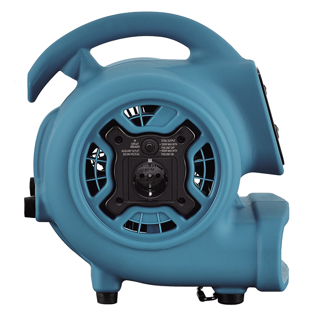 Xpower P-230at 700cfm Compacte centrifugaalluchtverhuizer met timer, stroomuitlaten