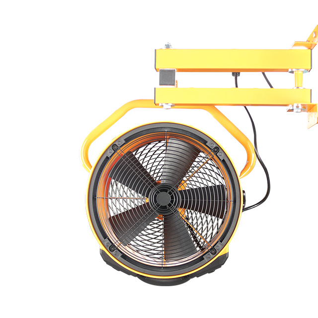 XPOWER FA-300K 14" YELLOW COOLING FAN KIT WITH 20" WALL MOUNT ARM