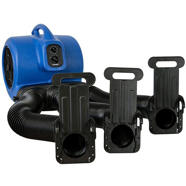 Xpower X-800TF Krachtige kooster met 800 multi-kooi droogslang slangkit