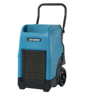 XPOWER CD-90L LGR COMMERCIAL DEHUMIDIFIER WITH R454C REFRIGERANT AND BUILT-IN PUMP