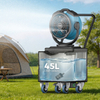 XPOWER FM-68WK Misting Fan With Built-In Pump And Water Reservoir