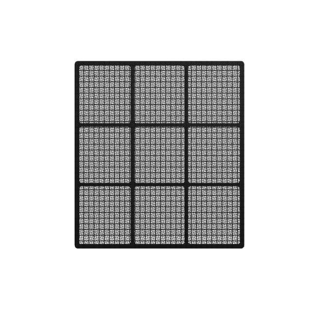 XPOWER NFS13 13" x 13" Washable Nylon Mesh Filter 