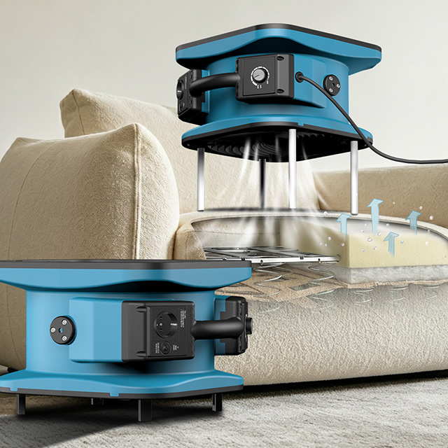 XPOWER P-56A PROFESSIONAL AXIAL AIR MOVER WITH POWER OUTLET 