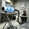 XPOWER B-27 Powerful Double Motor Variable Speed Force Pet Dryer