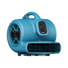 XPOWER P-600AT Commercial 520W Centrifugal Air Mover With Timer, Power Outlet