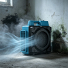 XPOWER X-2580 550CFM, 5‑Speed, 4‑Stage HEPA Filtration Mini Air Scrubber