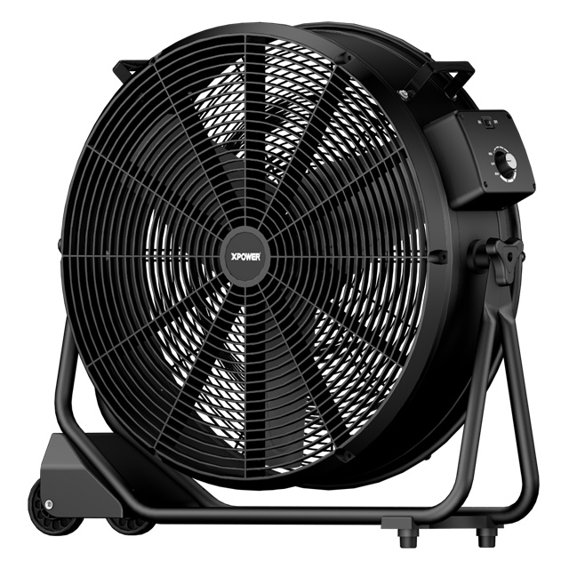 XPOWER FD-630D 24” DC Brushless Motor High Velocity Drum Fan