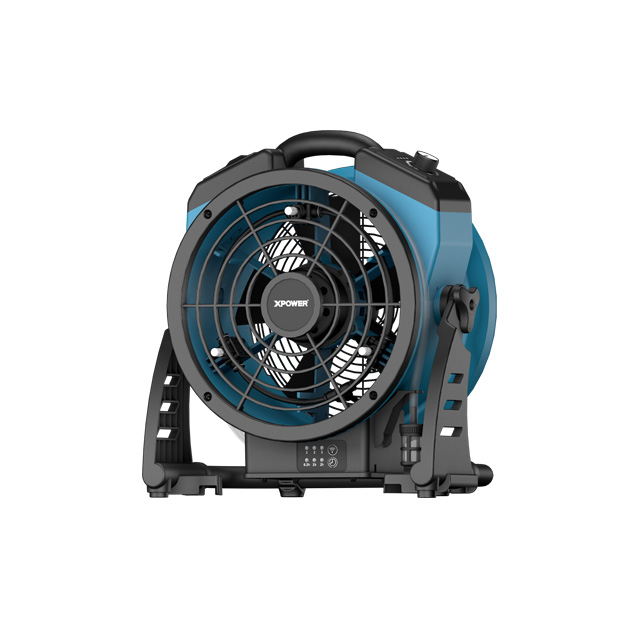 XPOWER FM-65WB 900CFM Battery-Operated Misting Fan With Built-In Pump