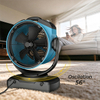 XPOWER FM-68W Outdoor 3 Speeds Misting Fan With Built-In Pump