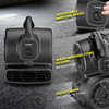XPOWER P-80A 3 Speeds Mini Centrifugal Air Mover With Power Outlets