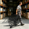 XPOWER FD-630D 24” DC Brushless Motor High Velocity Drum Fan