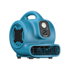 XPOWER P-230L 2-IN-1 MINI AIR MOVER FLOOR FAN WITH INTEGRATED 3-SPEED LED SPOTLIGHT