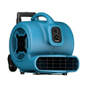 XPOWER P-800TH High Velocity 700W Centrifugal Air Mover with Timer, Wheels