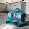 XPOWER P-600AT Commercial 520W Centrifugal Air Mover With Timer, Power Outlet