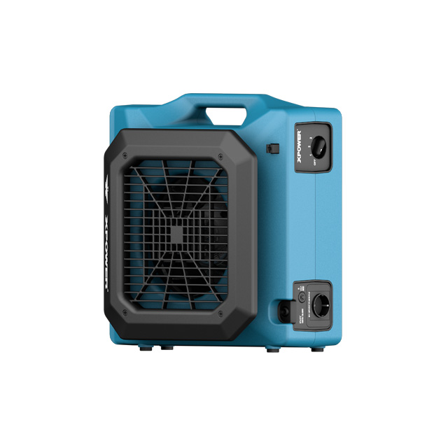 XPOWER PL-700A Compact 240W Low Profile Air Mover With Power Outlet