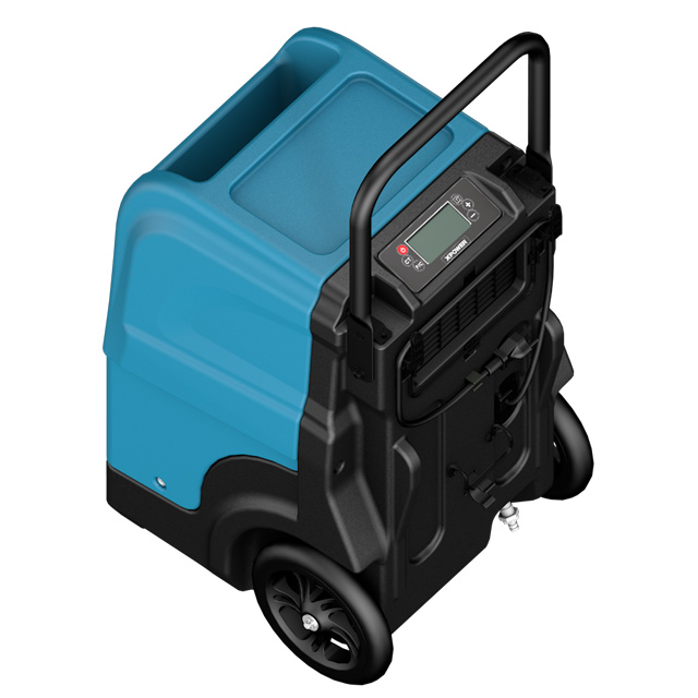 XPOWER CD-90L LGR Commercial Dehumidifier With R454C Refrigerant And Built-In Pump
