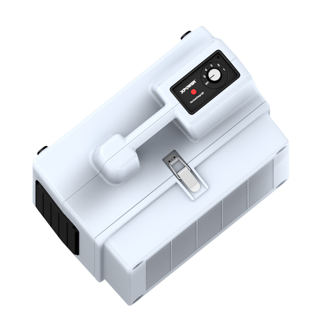 XPOWER X-3780 Multi-Stage Filtration Stackable White Standard Air Scrubber