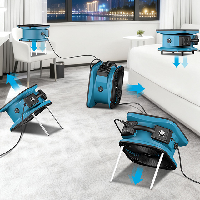 XPOWER P-56A PROFESSIONAL AXIAL AIR MOVER WITH POWER OUTLET 