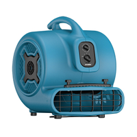 XPOWER P-800TC HIGH VELOCITY 700W CENTRIFUGAL AIR MOVER WITH TIMER AND CARPET CLAMP