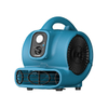 XPOWER P-230L 2-IN-1 MINI AIR MOVER FLOOR FAN WITH INTEGRATED 3-SPEED LED SPOTLIGHT