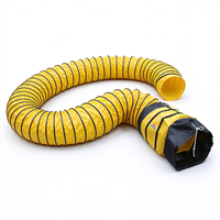 XPOWER 8DH25 8" Flexible PVC Ducting Hose with Carrier Bag