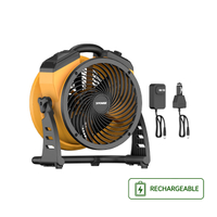 XPOWER FC-125B Rotational Axial Fan with Power Outlet Timer