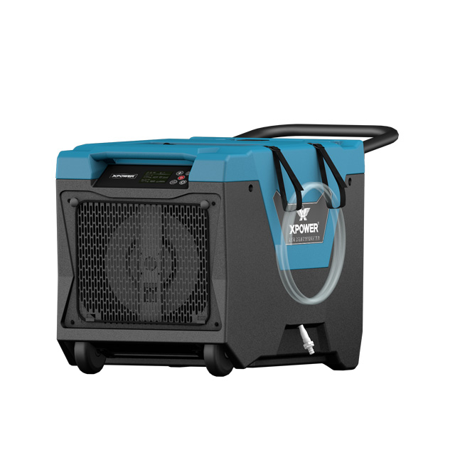 XPOWER XD-125L Powerful 55L AHAM Commercial LGR Dehumidifier With Automatic Pump