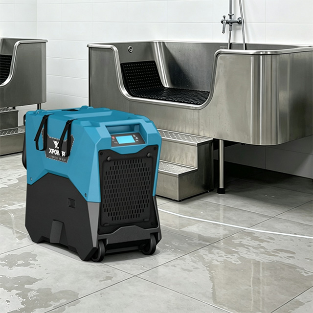 XPOWER XD-85LH Flexible 35L Aham Commercial LGR Dehumidifier With Built‑in Pump
