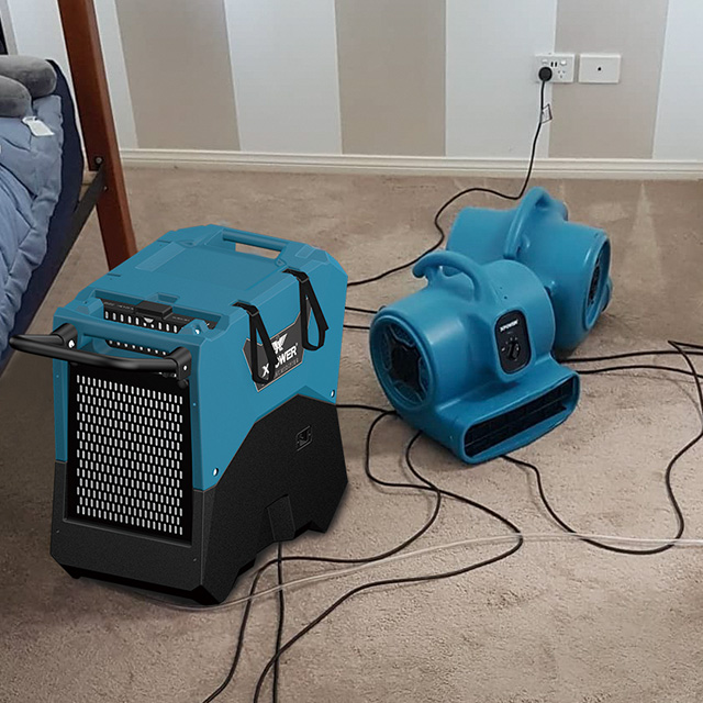 XPOWER XD-85LH Flexible 35L Aham Commercial LGR Dehumidifier With Built‑in Pump