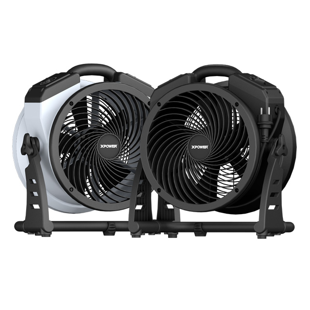 XPOWER FC-100 11” 900CFM Compact Multipurpose Air Circulator