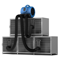 XPOWER X-800TF Powerful Cage Dryer with 800 Multi-Cage Drying Hose Kit