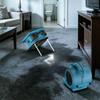 XPOWER P-56A PROFESSIONAL AXIAL AIR MOVER WITH POWER OUTLET 