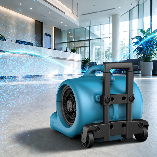 XPOWER P-650TH Powerful Scented Air Mover With Telescopic Handle