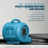 XPOWER P-800TC HIGH VELOCITY 700W CENTRIFUGAL AIR MOVER WITH TIMER AND CARPET CLAMP