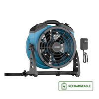 XPOWER FM-65B 900CFM Rechargeable Tankless Misting Fan