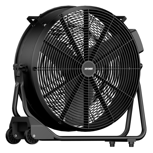 XPOWER FD-630D 24” DC Brushless Motor High Velocity Drum Fan