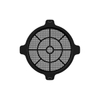 XPOWER NFR12 12" Washable Outer Nylon Mesh Filter