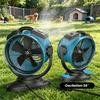 XPOWER FM-68 900CFM Portable Tankless Misting Fan With Oscillation